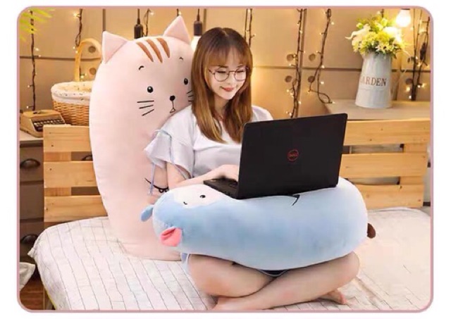 Gấu bông đậu đậu mập ú  vỏ bọc nỉ mềm mại , bông mịn siêu nảy chống xẹp