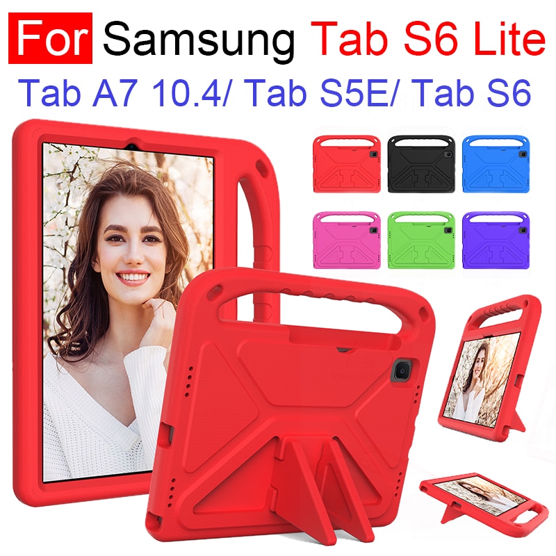 Ốp lưng chống sốc cho Samsung Tab S6 Lite 10.4 P610 P615 Tab A7 10.4 T500 T505 S5E T720 T725 Tab S6 T860 T865