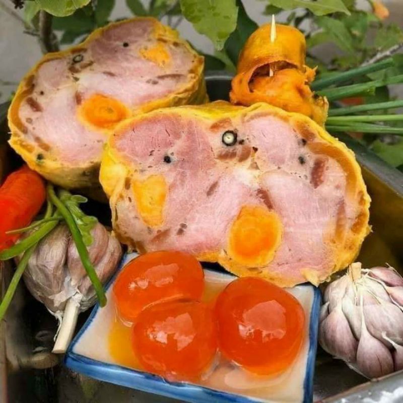 Gà Rút xương Nhồi Jambon Bắc Thảo