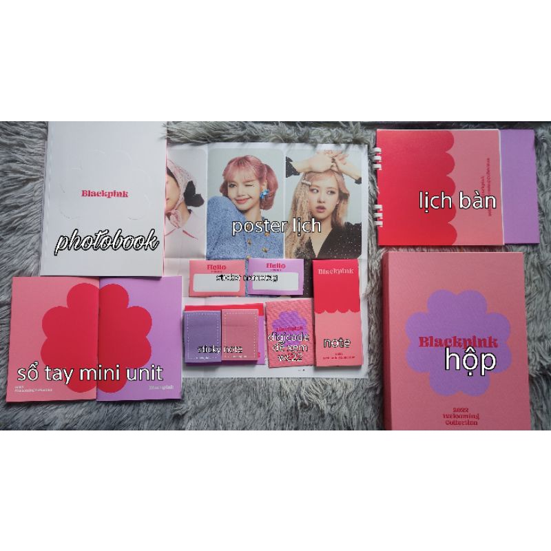 BLACKPINK PHỤ KIỆN ALBUM ẢNH OFF WELCOMING COLLECTION 2022