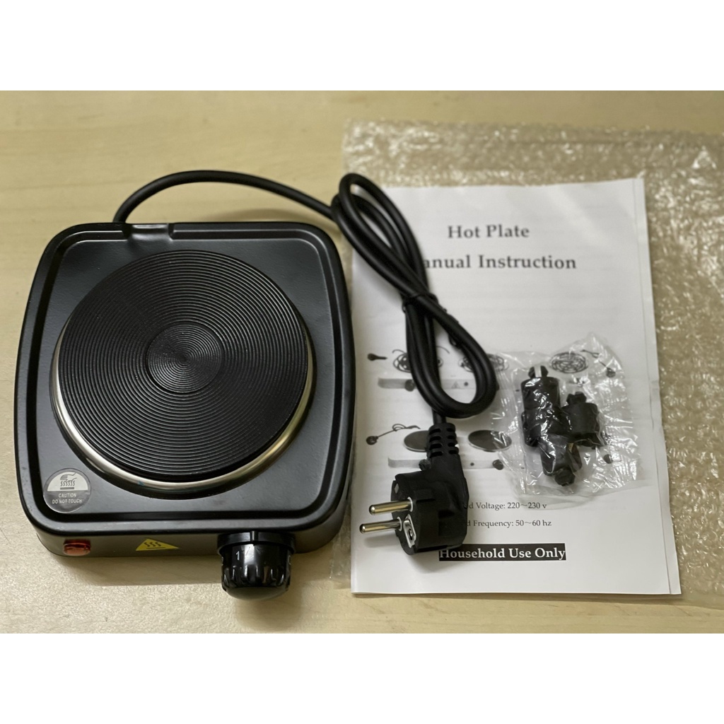 Bếp điện mini đa năng không kén nồi. 500W,220V. Có 4 nút chân kèm theo