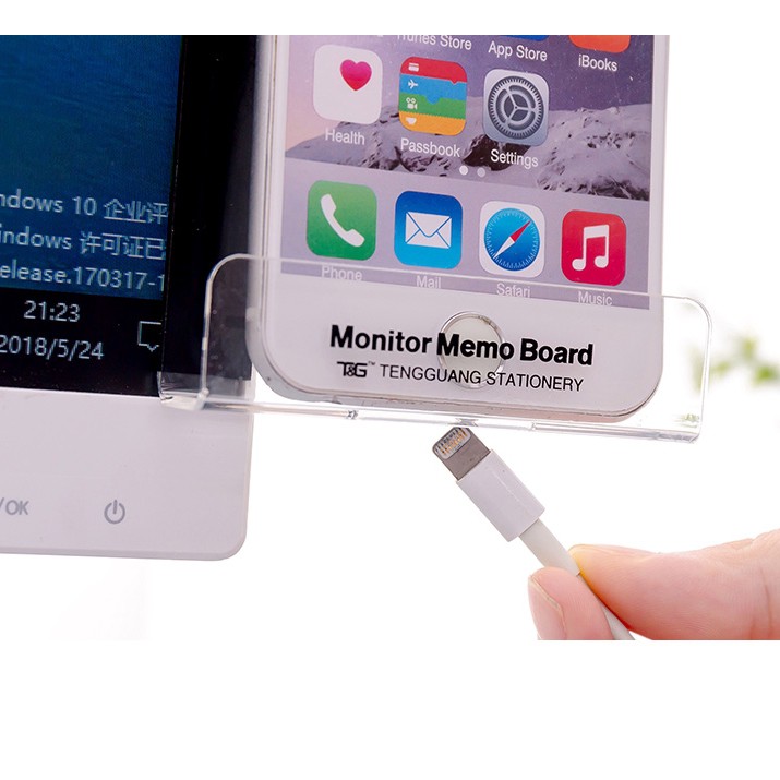 Miếng dán ghi chú bằng nhựa màu trong độc đáo tiện dụng | BigBuy360 - bigbuy360.vn