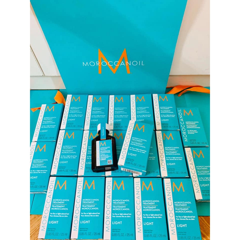 [ Moroccanoil Chính Hãng ] Dầu Dưỡng Tóc Moroccanol Treatment Light 25 - 100 - 125 - 200ml Cchính Hãng