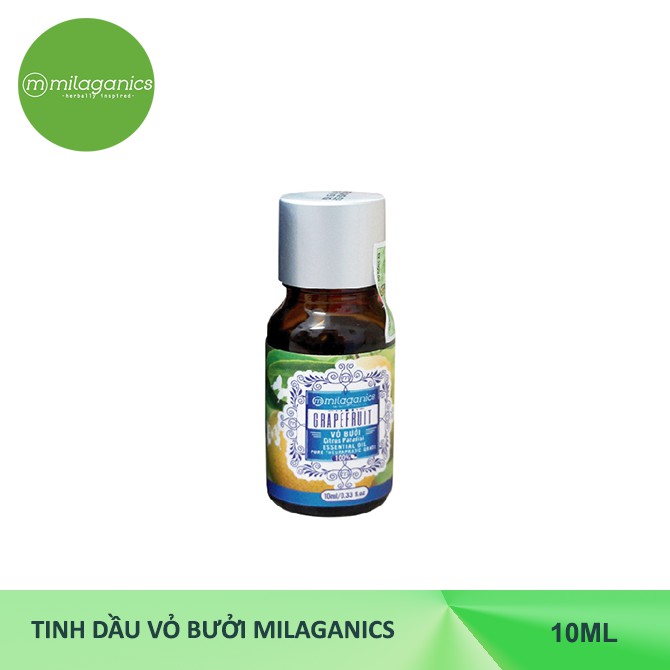 Combo tóc thẳng mượt mà Serum Bưởi 100ml + Tinh dầu Vỏ Bưởi 10ml Milaganics | BigBuy360 - bigbuy360.vn