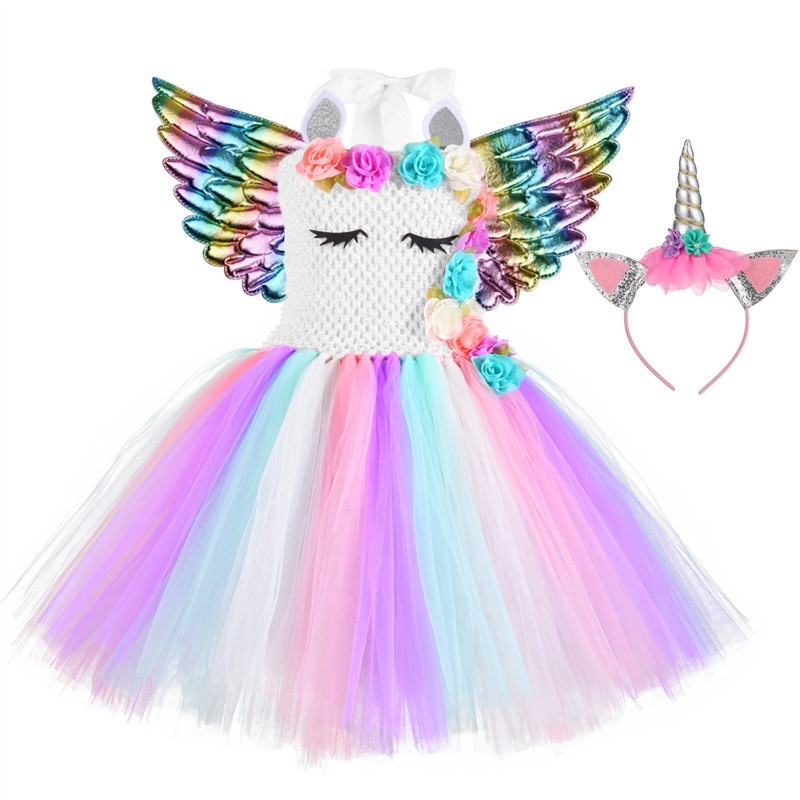 Đầm Tutu Hóa Trang Công Chúa Cho Bé Gái