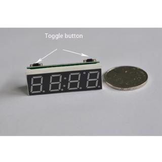 CHINK Mini Car Digital Clock Thermometer Voltmeter 3 IN 1 Meter LED Display