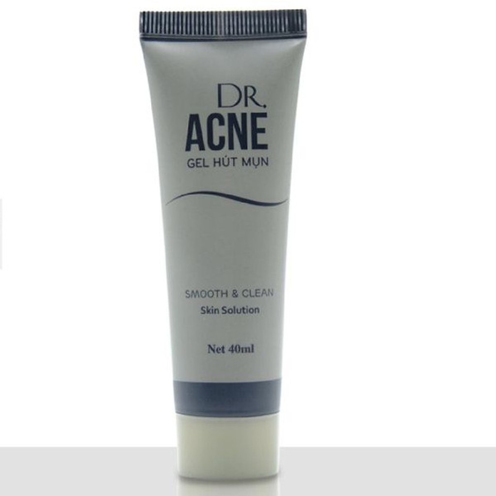 [Hàng chính hãng] Gel Lột Mụn - DR.ACNE - Hút sạch mụn cám, mụn đầu đen, thải độc chì, sáng da 40ml