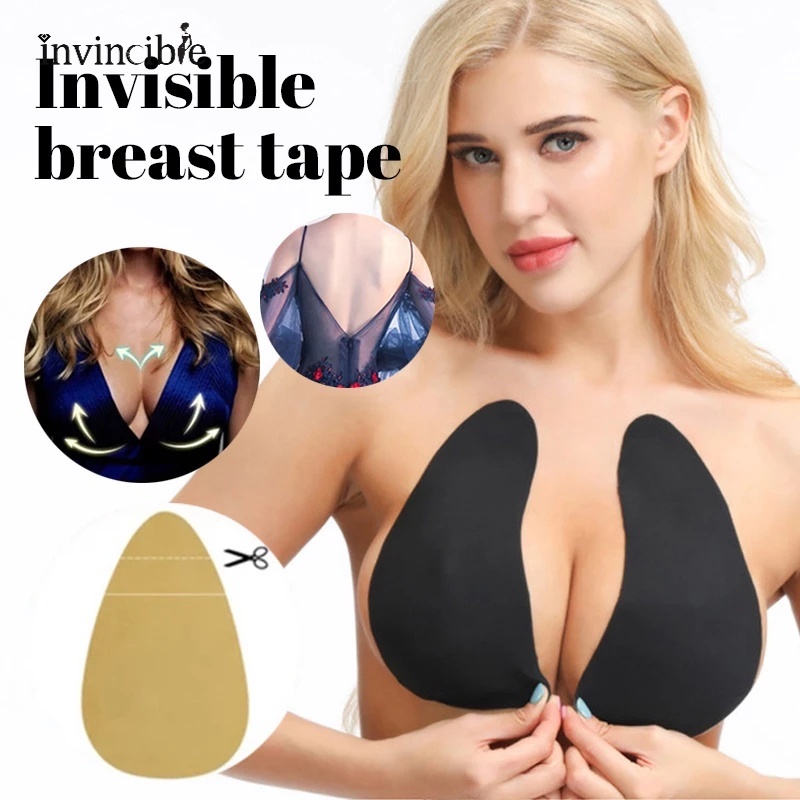 Cặp miếng dán ngực bằng silicon hình giọt nước cho nữ