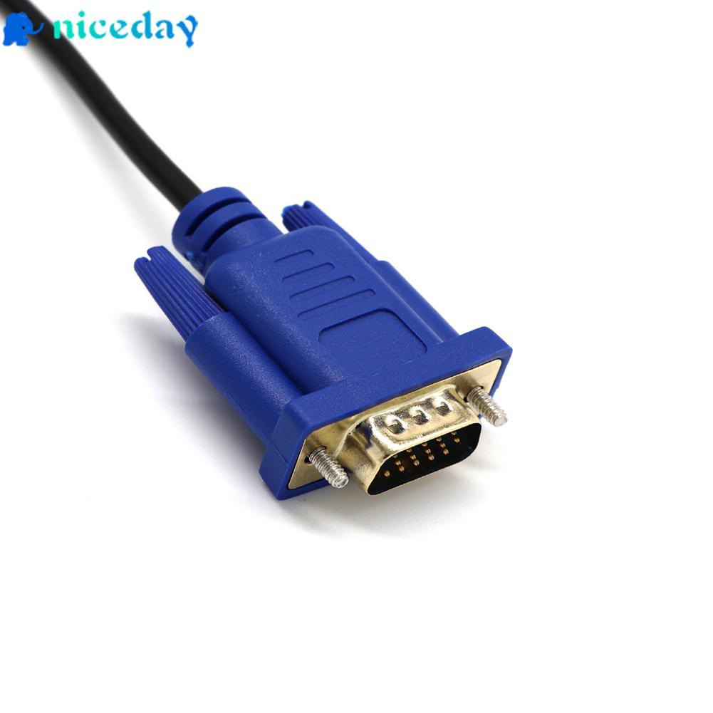 Dây Cáp Chuyển Đổi Dvi Sang Vga Dvi-d (24 + 5) Đầu Đực Sang Vga Đực 15-pin