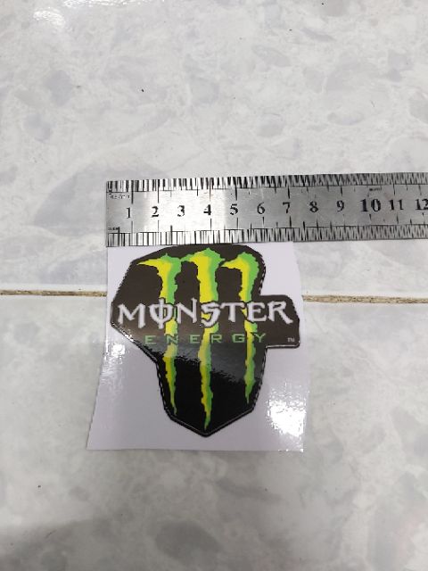 Tem Decal Logo Monster Giá Rẻ Dán Xe