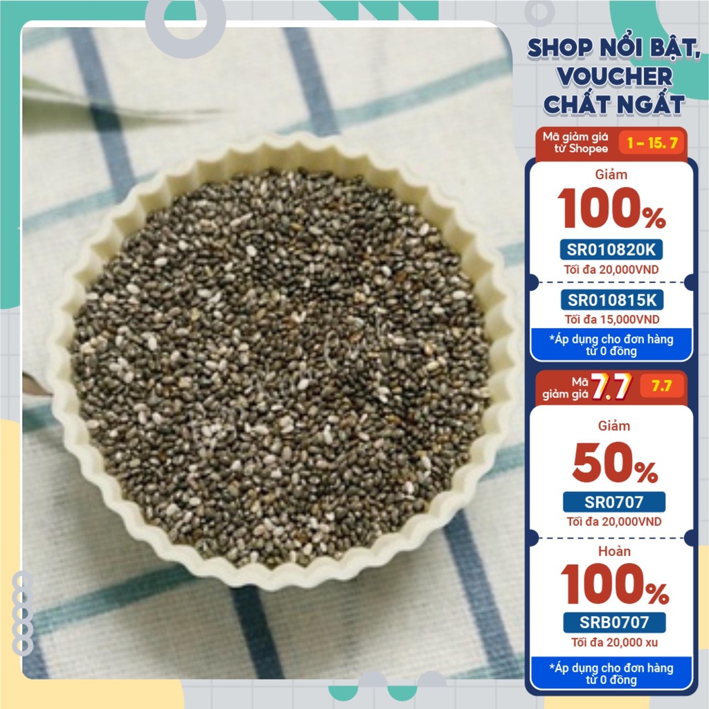 Gói Hạt Chia Organic Úc Nhập Khẩu - Túi Hạt Hữu Cơ
