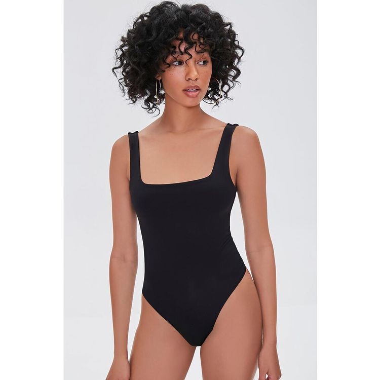Bodysuit Nữ 2 Dây Square Neck Vnxk Hãng  F21 / Chất Thun Spandex / Co Giãn / Nhiều Màu | BigBuy360 - bigbuy360.vn