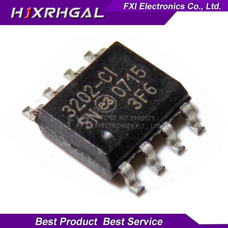 Bộ 5 Linh Kiện Điện Tử Mcp3202 Mcp3202-Ci / Sn 3202-ci Sop8 Sop