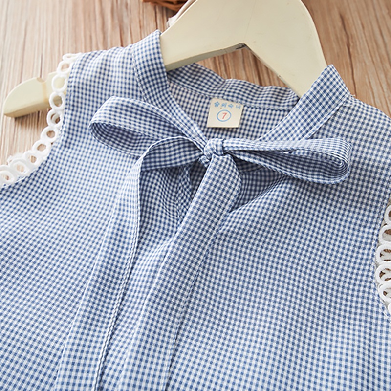 Set Áo Thun Ba Lỗ + Quần Short Thời Trang Mùa Hè Hàn Quốc Cho Bé Gái