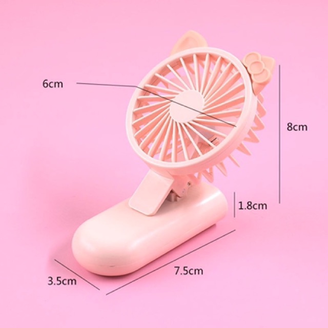 [XẢ KHO] Quạt cầm tay mini sạc USB , thuận tiện đi chơi, du lịch | BigBuy360 - bigbuy360.vn