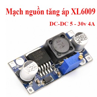 Mạch nguồn tăng áp XL6009 DC-DC 5 - 30v 4A