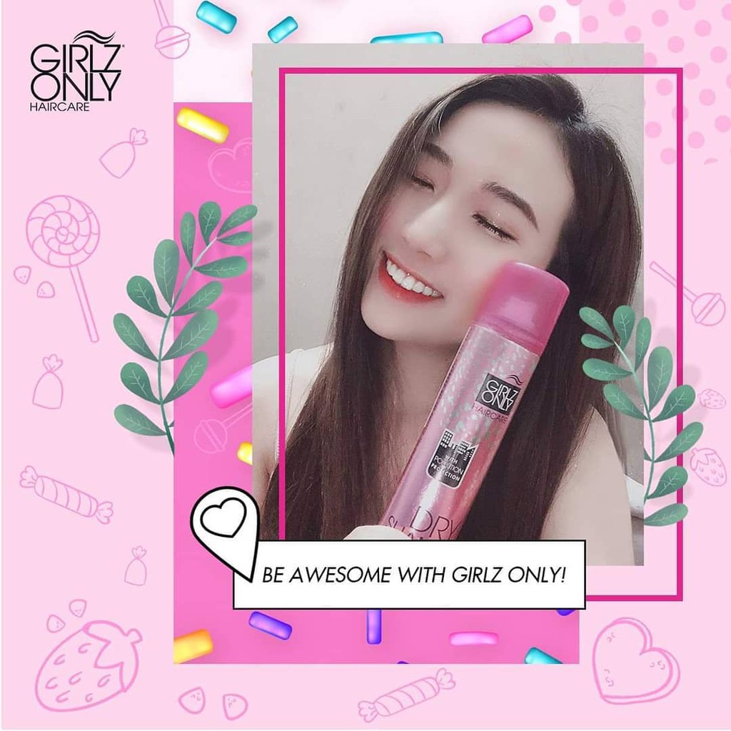 Dầu gội khô GIRLZ ONLY Party Nights (Hồng) 200ml | BigBuy360 - bigbuy360.vn