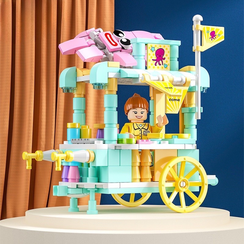 Lego Nano lắp ghép hình ô tô