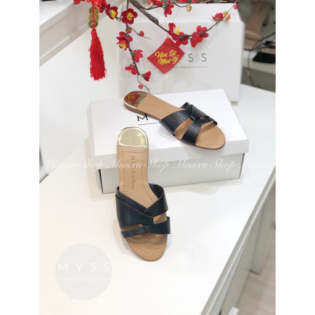 Dép nữ bệt quai chéo cách điệu thời trang MYSS - DE77