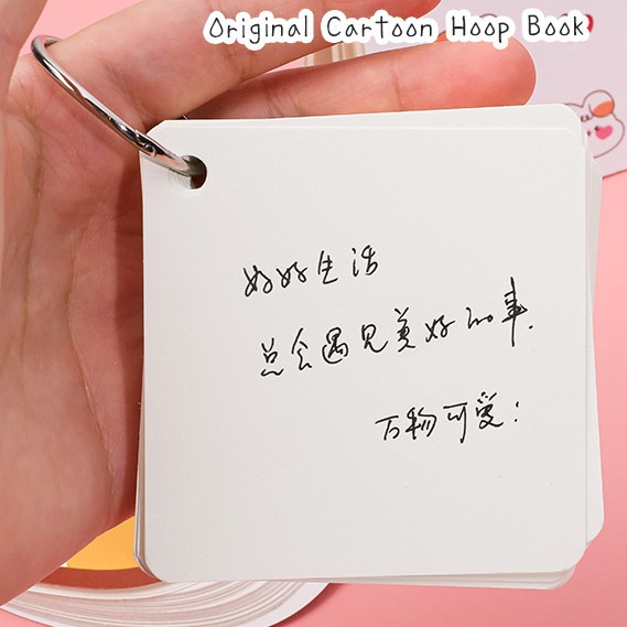 Flash Card Trắng Ghi Chép, Học Tiếng Anh Hoop Book