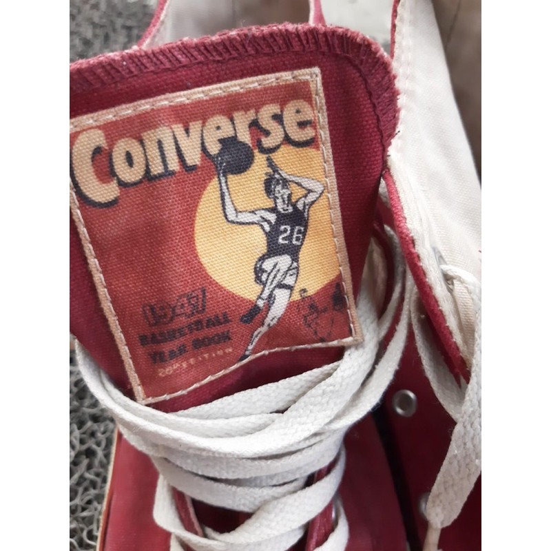 Giày converse 1947 (đỏ mận) size 36.5 hàng hiếm (chân 37 vừa)
