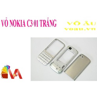 Vỏ nokia c3 01 màu trắng