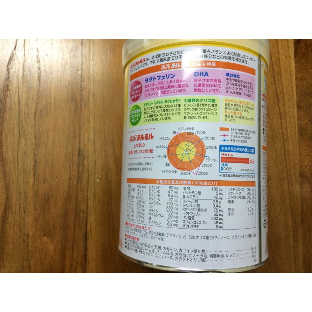 Sữa Morinaga nội địa Nhật số 0-1 810G và số 1-3 820G (date 2021)