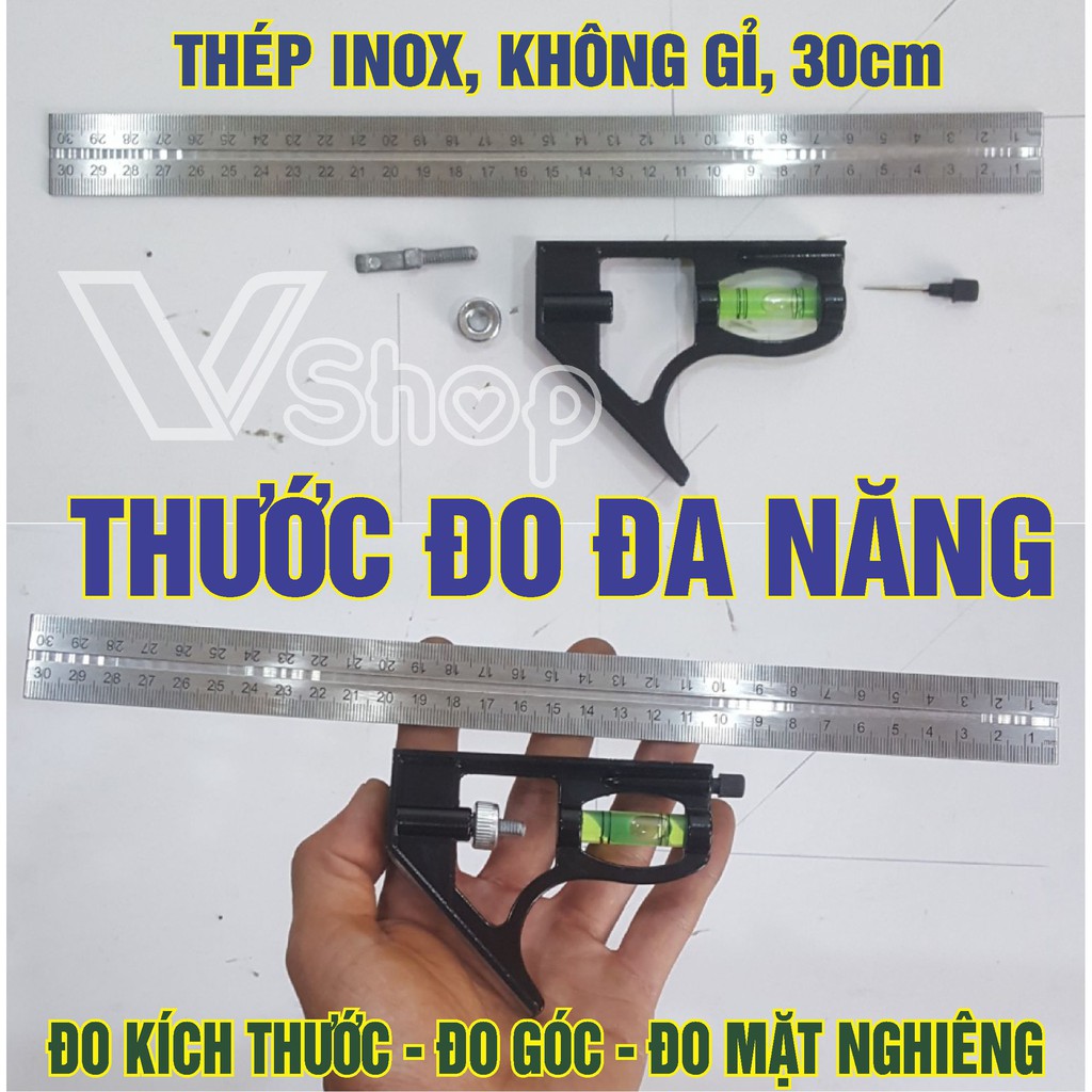 Thước ê ke  đo góc, kỹ thuật, đa năng, chuyên dụng