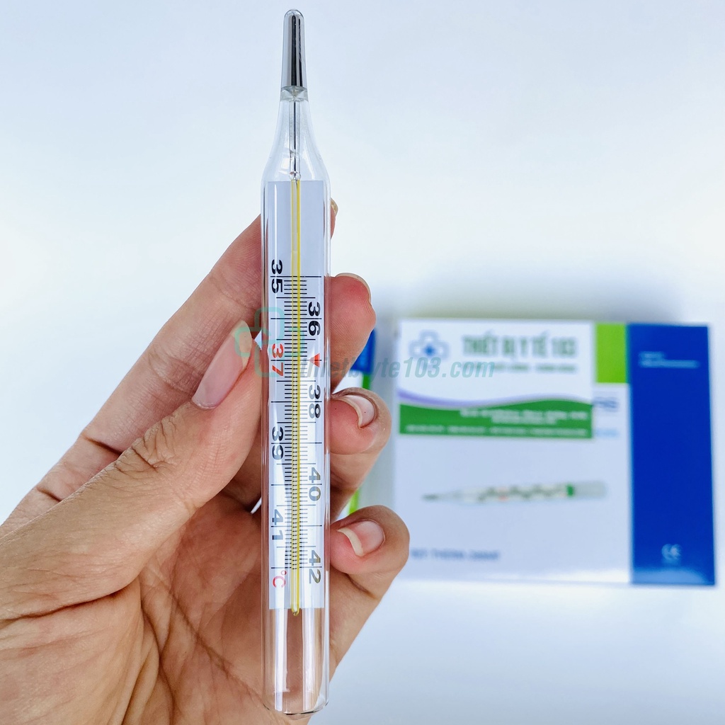 Nhiệt Kế Thủy Ngân Kẹp Nách Tokyo Dành Cho Gia Đình Giá Rẻ - Tuổi Thọ Cao, Đo Chính Xác 99%