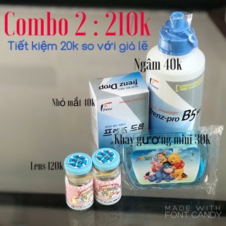 Combo lens King Gray trọn bộ
