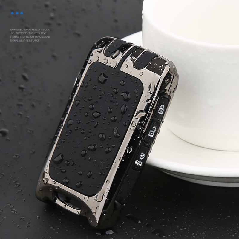 Vỏ chìa khoá silicon hợp kim kẽm cho Mazda CX30 CX-45 Mazda 3 -MZ-01