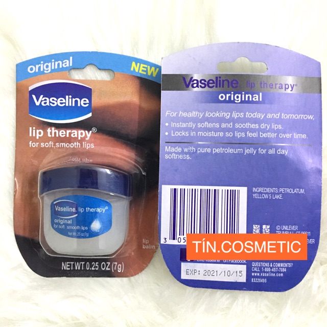 DƯỠNG MÔI VASELINE ORIGINAL