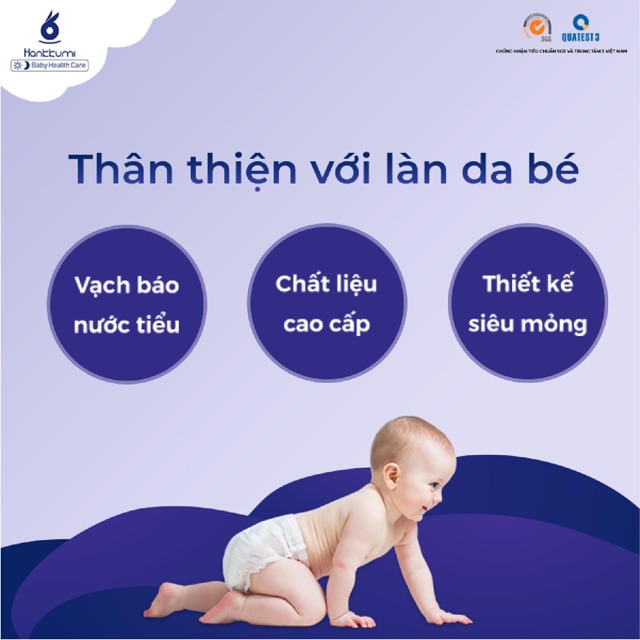 [ Tặng quà ] Combo 2 Bỉm Quần Hankkumi nhập khẩu chân ái cho các mom bỉm sữa M42/L40