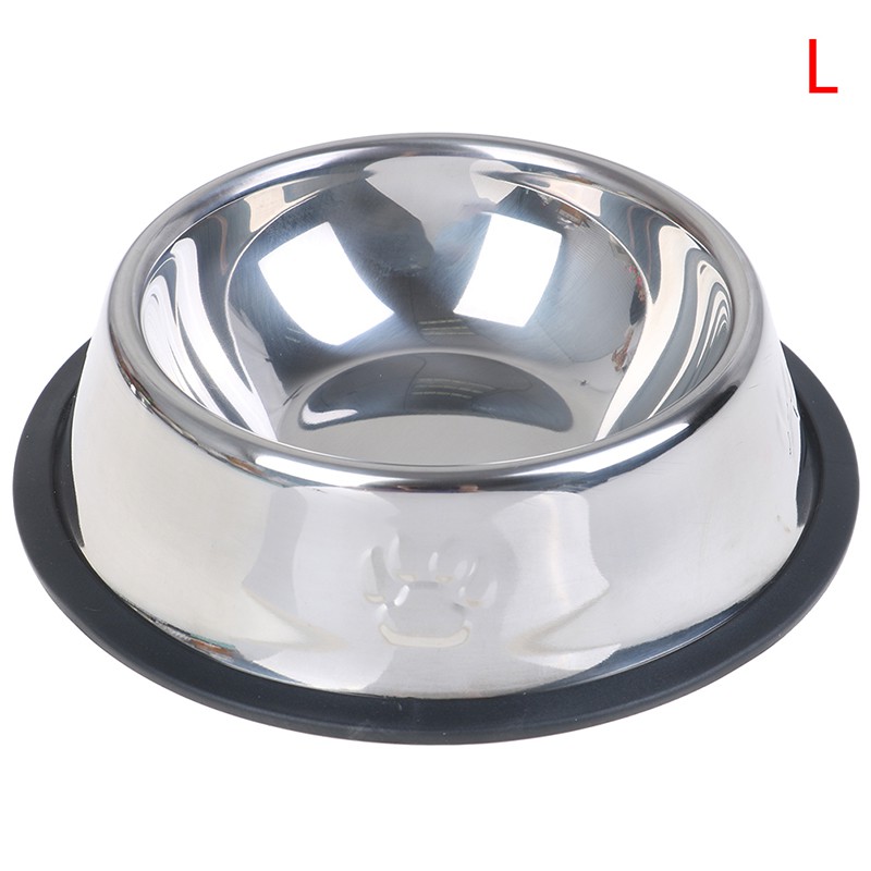 Bát Đựng Thức Ăn Cho Thú Cưng Bằng Thép Không Gỉ