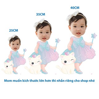 Hình chibi sinh nhật cho bé cao 40cm