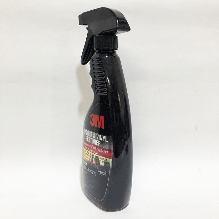 Chai xịt chăm sóc da, vệ sinh nội thất ô tô, taplo , tappi - 3M Leather &amp; Vinyl Restorer 39040LT 400ml