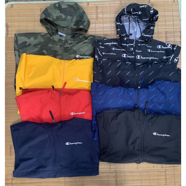 Áo khoác gió Champion chống nước xuất xịn