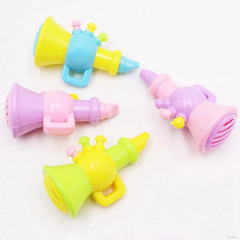 🍭 ruiaike 🍭 Funny Colorful Horn Hooter Trumpet Instruments Musical Toys Early Learning Eduactional Toys Gifts