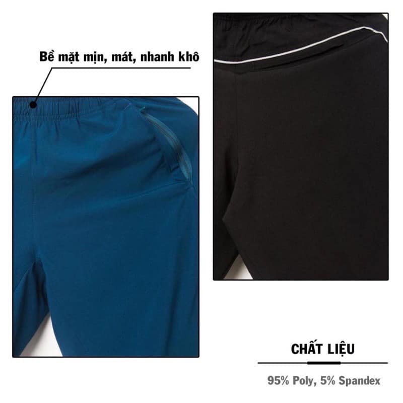 quần gió nam 4 màu [ HAYI SHOP ] chất liệu vải gió, dáng siêu nhẹ, quần nam ngắn | BigBuy360 - bigbuy360.vn