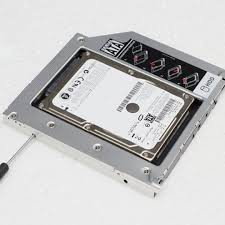 Khay ổ cứng Cady Bay HDD SSD SATA3  mỏng 9.5mm - Thay thế ổ DVD cho Laptop - Khay ổ cứng Thứ 2 cho Laptop