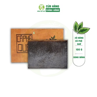 Xà bông cà phê quế xà bông sinh dược tẩy da chết làm ấm cơ thể 100gr