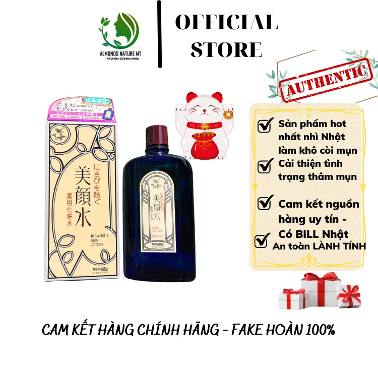 Toner mờ thâm sạch mụn meshoku Nhật Bản làm se khô còi mụn 90ml