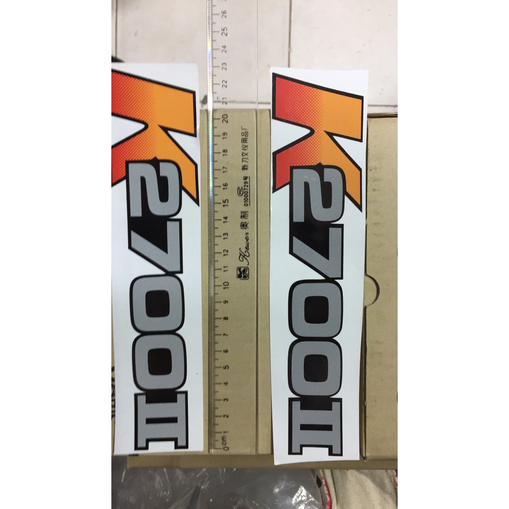 Tem cánh cửa Decal cánh cửa Kia K3000 K2700 K165