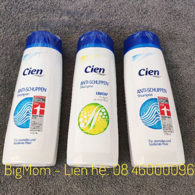 DẦU GỘI TRỊ GÀU CIEN NAM NỮ 300ML