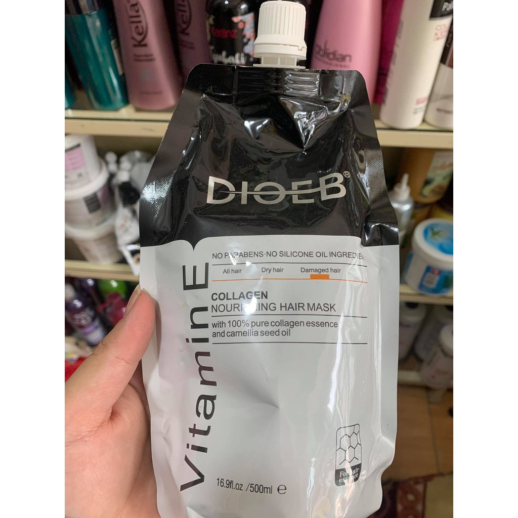 Kem ủ tóc DIOEB Vitamin E siêu Mượt 500ml