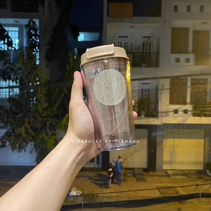 Bình Nhựa Starbucks Weave The Moon 355ml