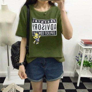 Áo thun xẻ tà xì tai 