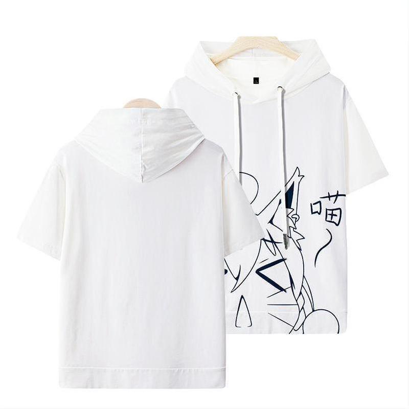 Áo Hoodie Tay Ngắn Hóa Trang Fubuki Ookami Mio Độc Đáo Plus Size | BigBuy360 - bigbuy360.vn