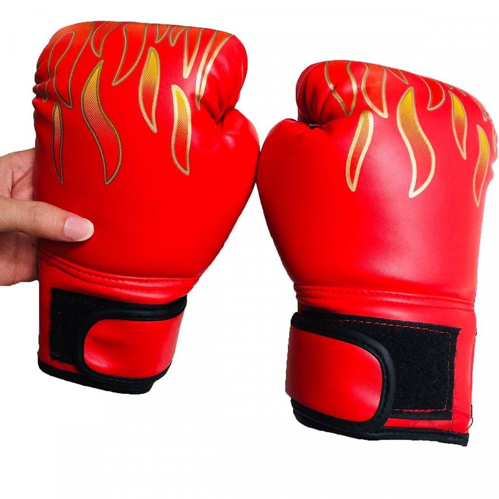 Găng tay đấm bốc boxing - Găng đấm bốc boxing mma zooboo thế hệ mới,tặng băng đa cuốn tay 3M chính hãng