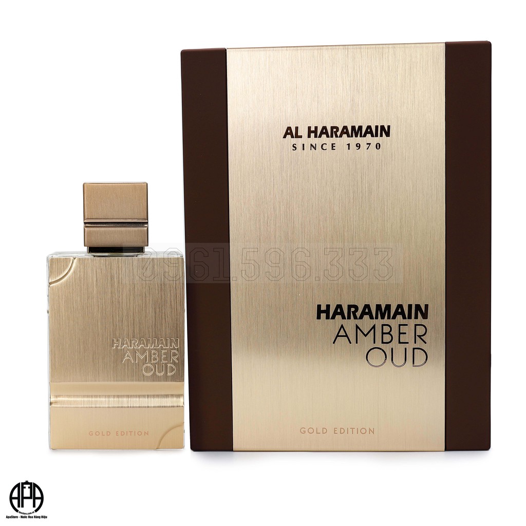 Nước Hoa Nam Al Haramain Amber Oud Gold Chai 10ml | Thế Giới Skin Care